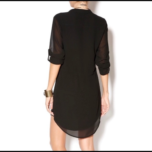 Naked Zebra Navy Tunic Dress - Picture 2 of 4